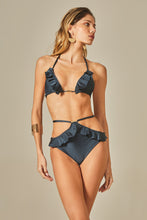 Load image into Gallery viewer, Model Front: Empress Bottom Bottom Cindy Bikini Navy Blue