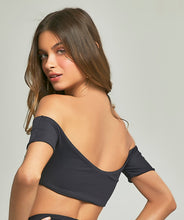 Load image into Gallery viewer, Model Back: Empress Top Top Biquini Cherie Preto