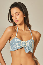 Load image into Gallery viewer, Gallery: Empress Top Top Tie Melanie Dark Western
