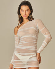 Load image into Gallery viewer, Gallery: Empress Mini Dress Yasmin Dress White Tule
