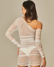 Load image into Gallery viewer, Image 05: Empress Mini Dress Yasmin Dress White Tule
