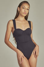 Load image into Gallery viewer, Gallery: Empress One-Piece Bouche Body Black
