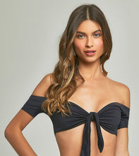 Load image into Gallery viewer, Model Front: Empress Top Top Biquini Cherie Preto
