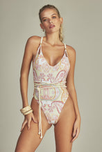 Load image into Gallery viewer, Leticia Body Green Paisley
