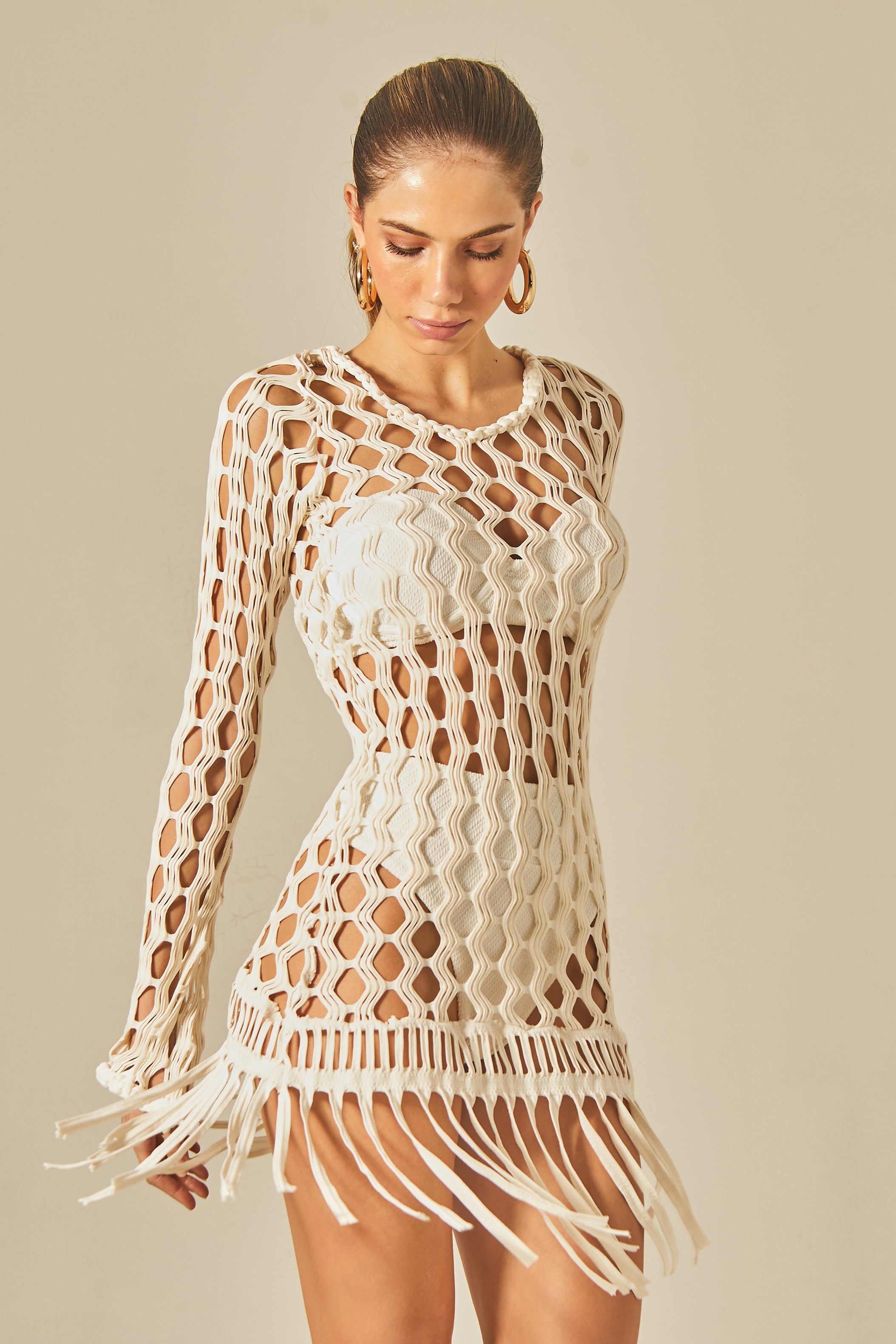 Offwhite Dress Lucia