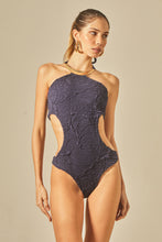 Load image into Gallery viewer, Tex-Azul-Marinho Body Bardot
